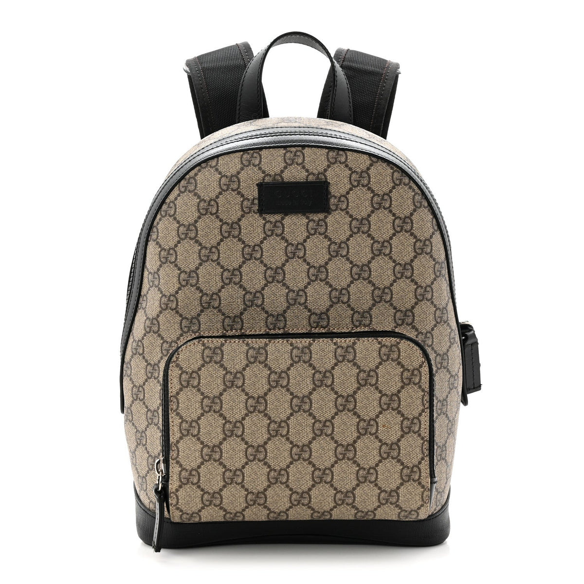 GG Supreme Monogram Small Eden Day Backpack Black