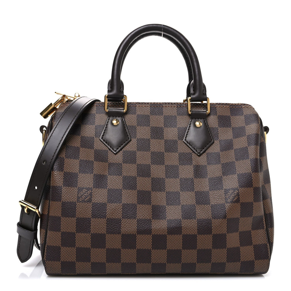 Damier Ebene Speedy Bandouliere 25