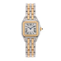 Stainless Steel 18K Yellow Gold 23mm Panthere Quartz Watch