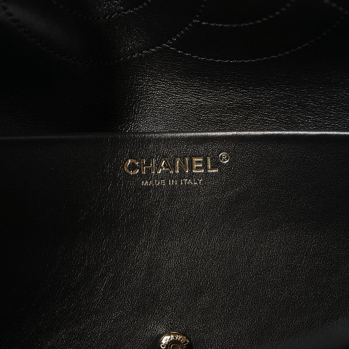 Suede Calfskin Small Souplissimo Maxi Flap Black