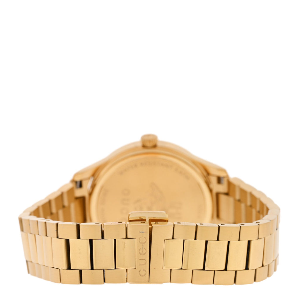 Stainless Steel 32mm G-Timeless Bee Quartz Watch Gold