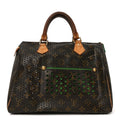 Monogram Perforated Speedy 30 Green