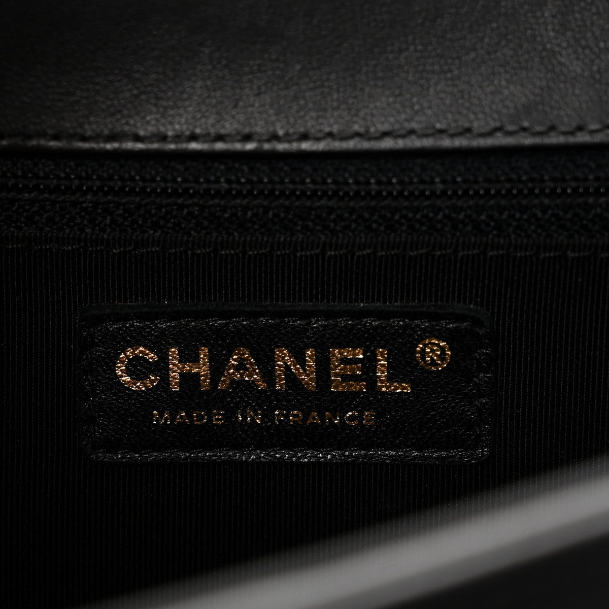Lambskin Quilted New Medium Boy Flap Black