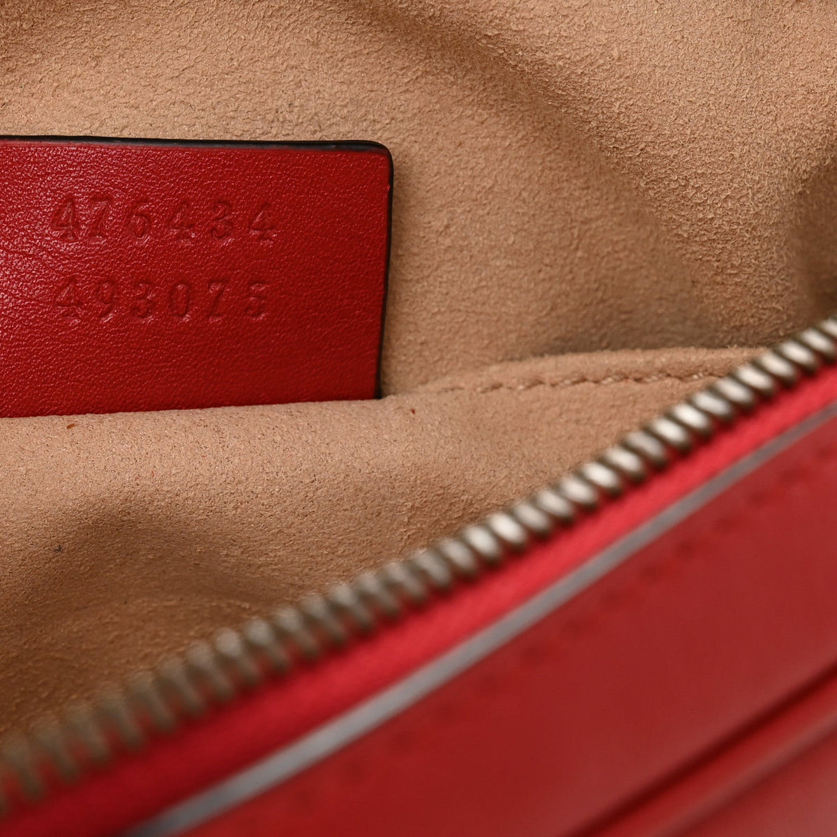 Calfskin Matelasse GG Marmont Belt Bag 85 34 Hibiscus Red