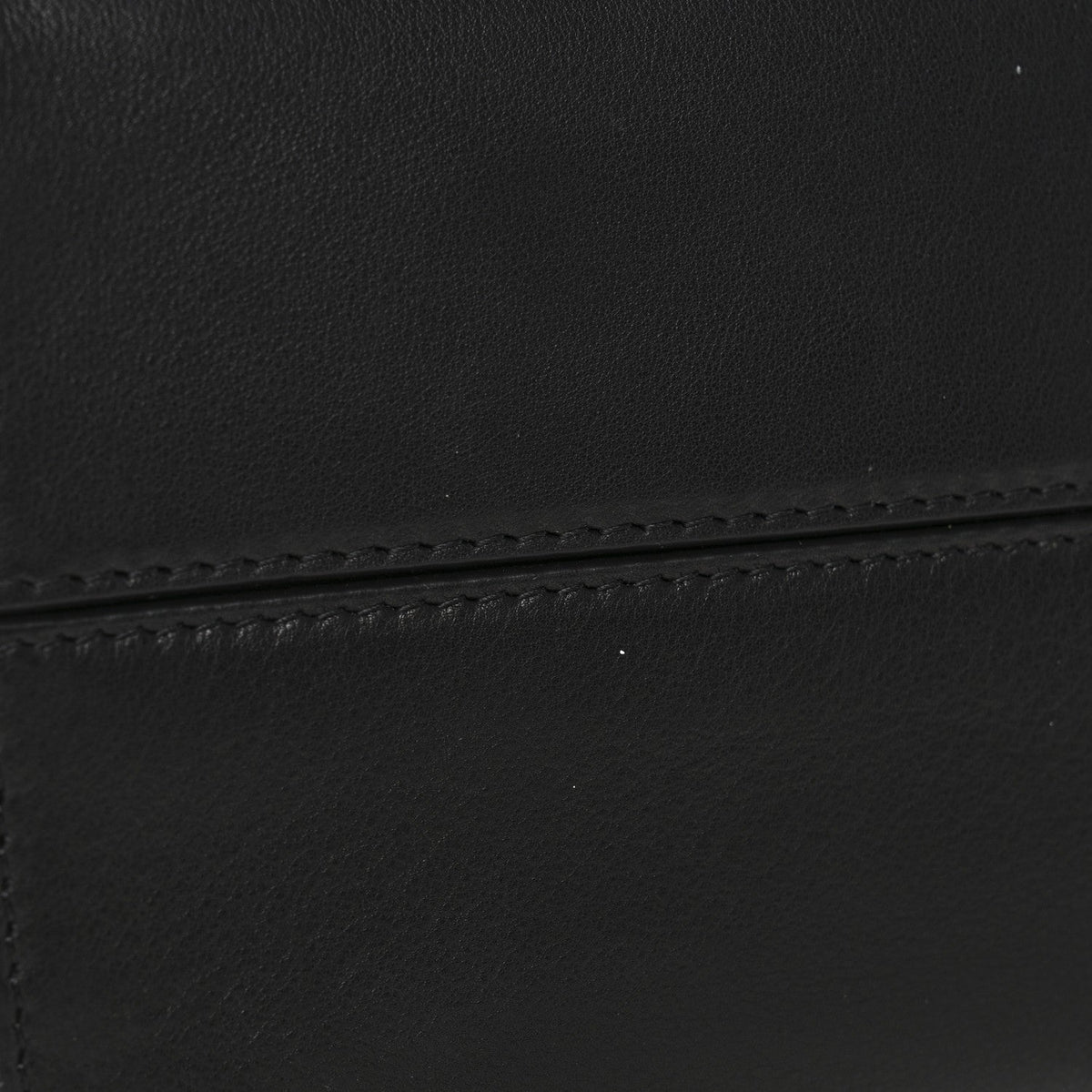Polished Saddle Calfskin Small Alexia Bag Black