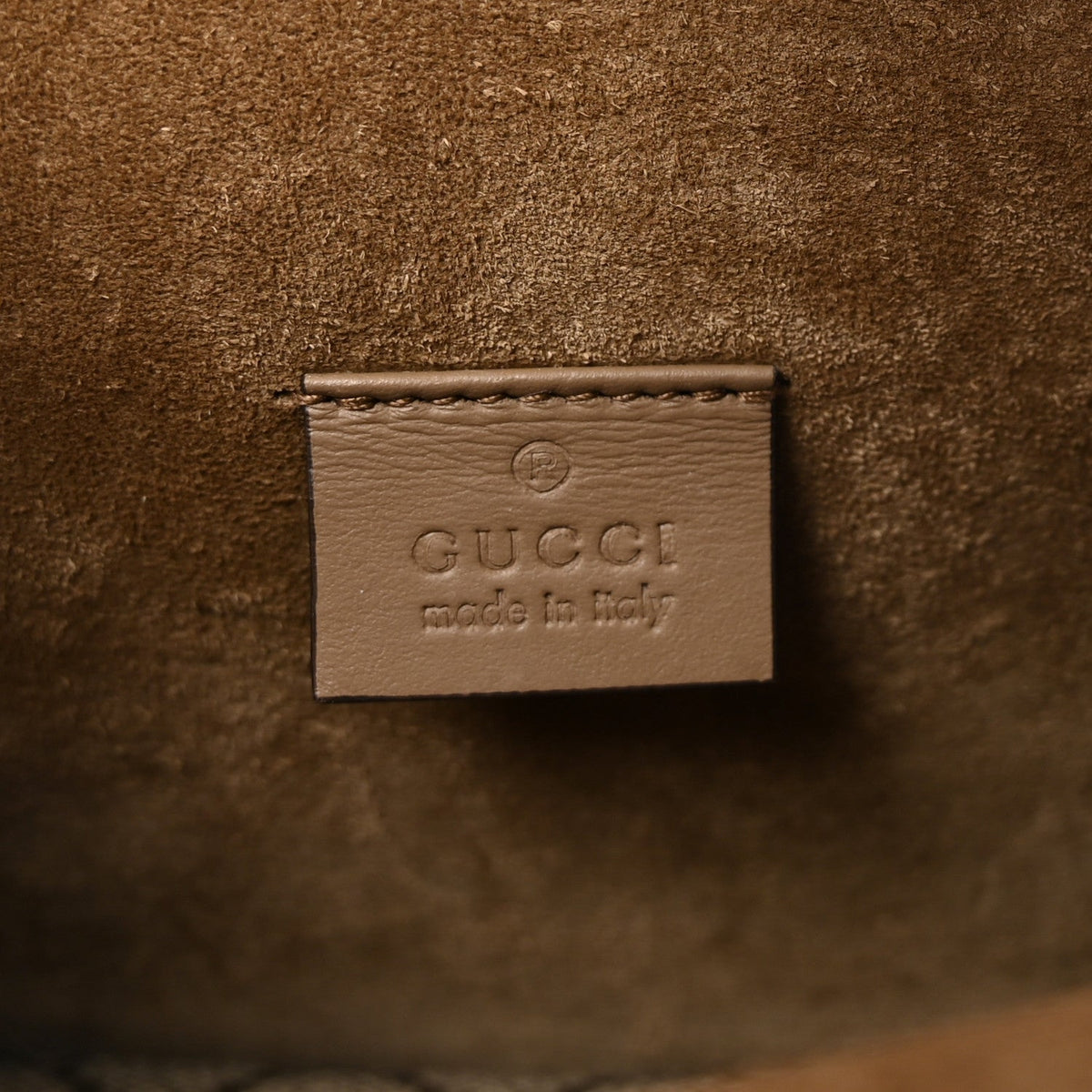 GG Supreme Monogram Mini Dionysus Shoulder Bag Taupe