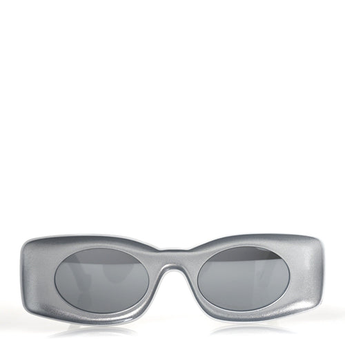 Acetate Sunglasses LW40033I Silver White